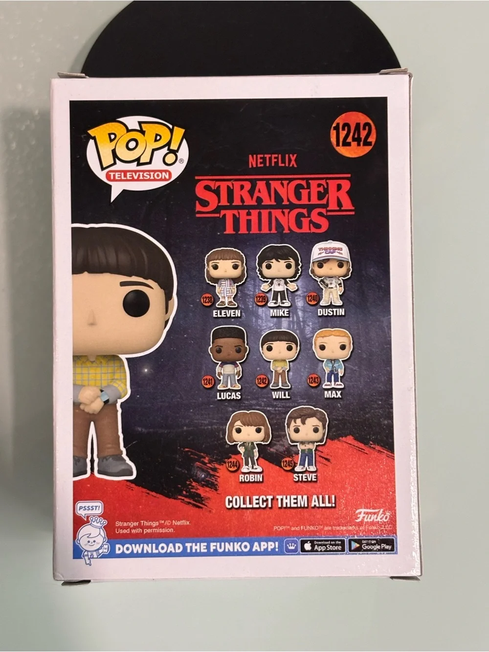 Funko Pop! Television Stranger Things Will #1242 Vinyl Figure New in Box